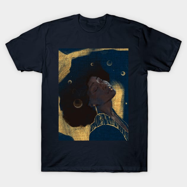 Black Moon T-Shirt by IlyaArtist